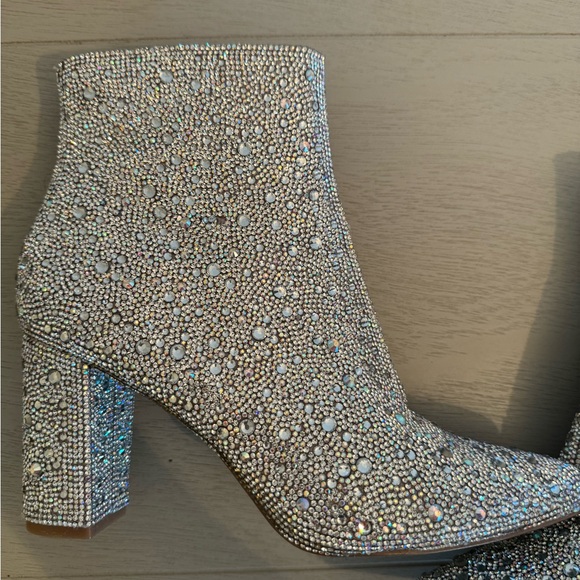 Rhinestone Booties - Picture 3 of 8